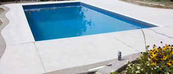 in-ground pool- finished